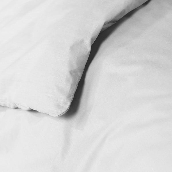 Valge puuvillane tekikott 140x200 cm Lina – douceur d'intérieur-image-1