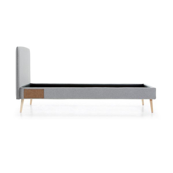 Hall polsterdatud voodi 90 x 190 cm Lydia - Kave Home-image-3