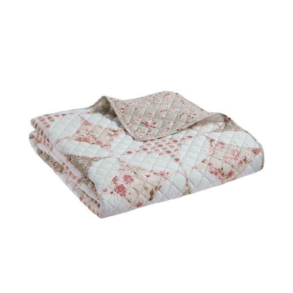 Roheline tepitud voodikate 220x230 cm Pinsonic Patchwork - Catherine Lansfield