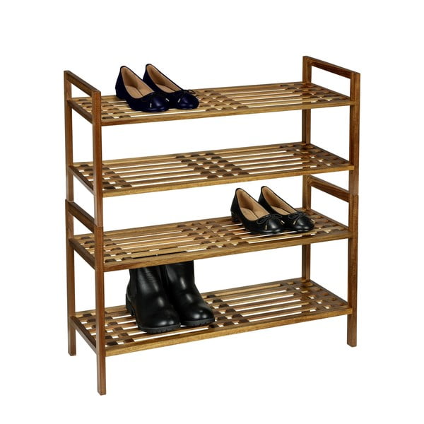 Akaatsiapuust jalanõude riiul 69x40,5x27 cm Fondi - Wenko-image-4