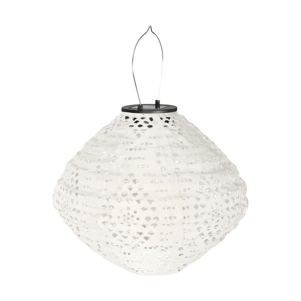 Valge päikesepaneeliga LED-latern (kõrgus 22 cm) Harwood - House Nordic