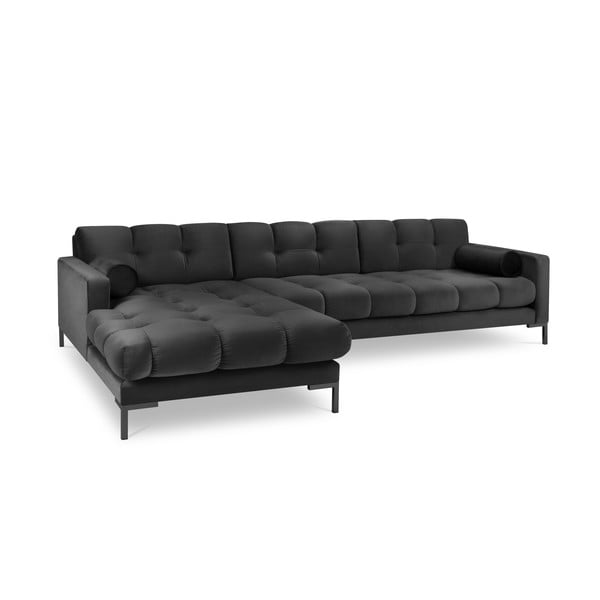 Tumehall sametne nurgadiivan , vasakpoolne nurk Bali - Cosmopolitan Design-image-2