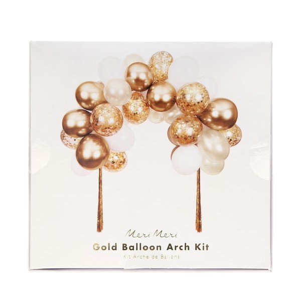 Peotarvikud 40 tk komplektis Gold Balloon Arch - Meri Meri-image-1
