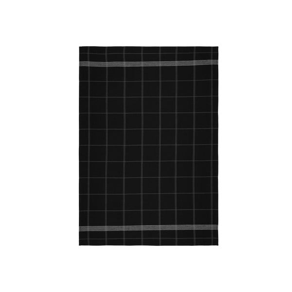 Must puuvillane köögirätik geomeetriline, 50 x 70 cm Minimal - Södahl