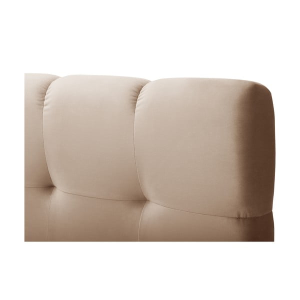 Helepruun vedruvoodi koos panipaigaga 160x200 cm Bali - Cosmopolitan Design-image-1