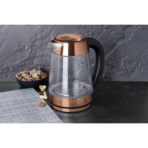 Veekeetja 1,7 l Rosegold Metallic Line - BerlingerHaus-image-1