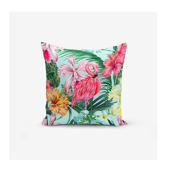 Padjapüür Yalnız Flamingo, 45 x 45 cm - Minimalist Cushion Covers