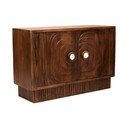 Mangopuidust kummut tumedas naturaalses värvitoonis 40x75x116 cm Sangar - Premier Housewares
