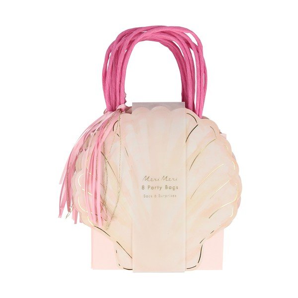 Kinkekottide komplekt 8 tk 16,5x8 cm Mermaid – Meri Meri-image-1