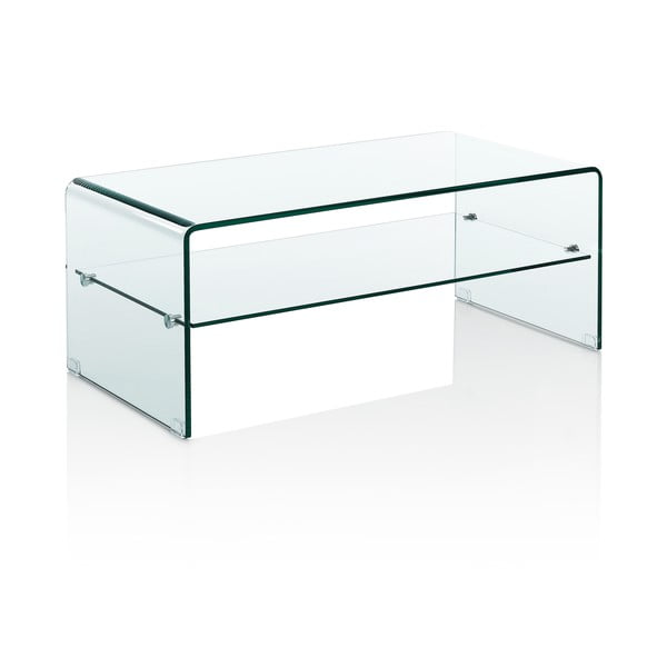 Klaasist diivanilaud 50x100 cm Cristal Evo - Tomasucci