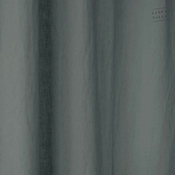 Roheline kardin 230x230 cm - Linen Tales-image-1