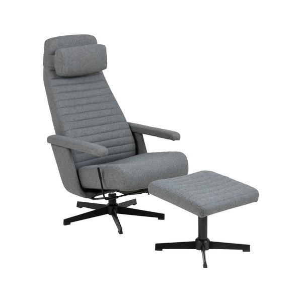 Tumehall lamamistool koos jalatoega Tranby - Actona-image-2