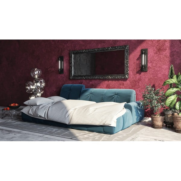 Tumesinine sametne nurgadiivan Devichy , vasakpoolne nurgas Tous - devichy-image-1