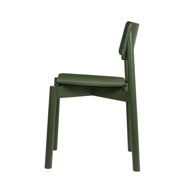 Roheline virnastatav söögitool pöögist dekooriga Wem - noo.ma-image-2