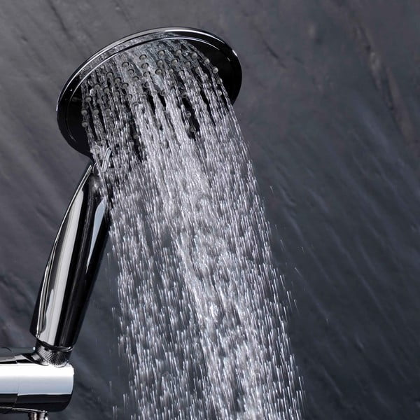 Matt hõbedane dušikomplekt 70 cm Hydro - douceur d'intérieur-image-2