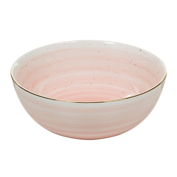 Růžová porcelánová mísa Santiago Pons Bol, ⌀ 22 cm