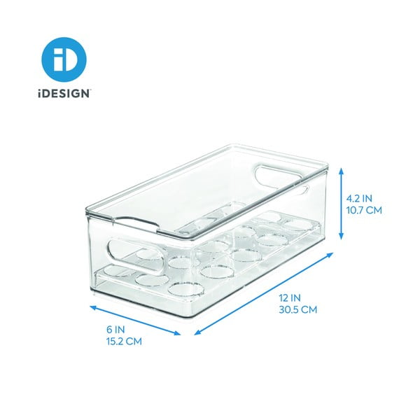 Külmkapi munarest 30,5x15 cm Eggo – iDesign/The Home Edit-image-3