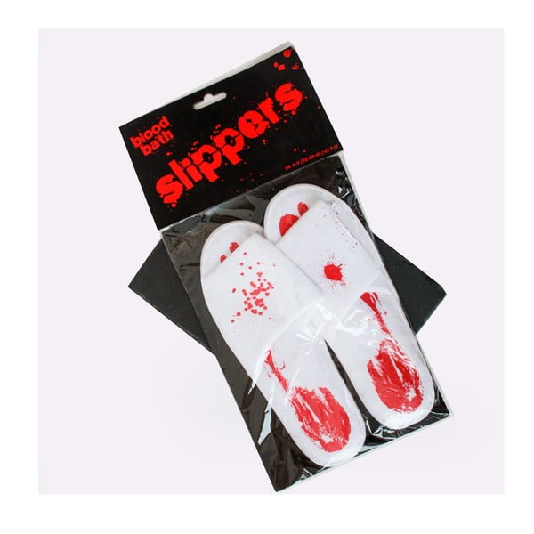 Bavlněné nazouvací papuče Gift Republic Blood Slippers