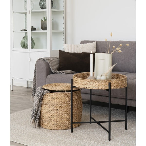 Ümmargune küljelaud ø 43 cm Delia - House Nordic-image-1