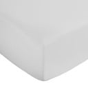 Valge satiin-puuvillane voodilina 150x200 cm Cotton Sateen - Bianca