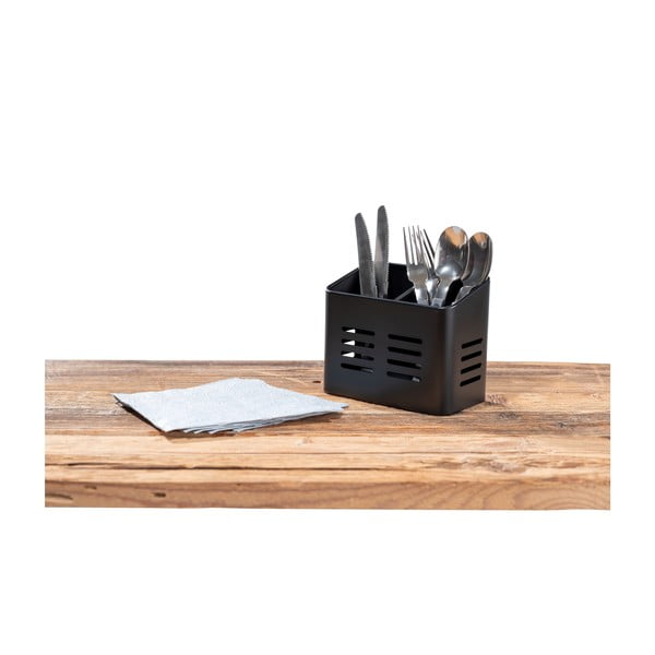 Must söögiriistade statiiv Black Outdoor Kitchen Baco - Wenko-image-1