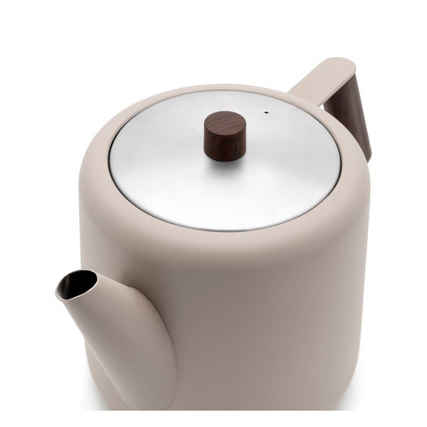 Beež roostevabast terasest teekann 1,1 l Duet Boston - Bredemeijer-image-2