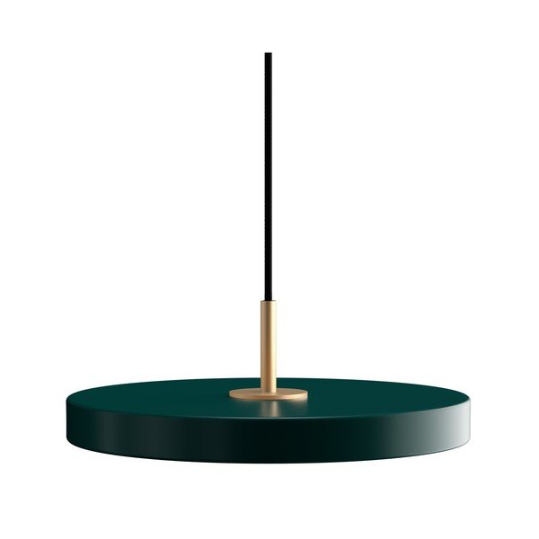 Tumeroheline dimmerdatav LED-rippvalgusti metallist varjuga ø 31 cm Asteria Plus - UMAGE