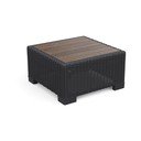 Plastikust aia diivanilaud 68x68 cm California - Keter