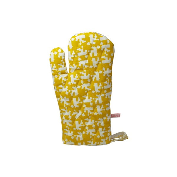 Kuchyňská rukavice Huis, žlutá
