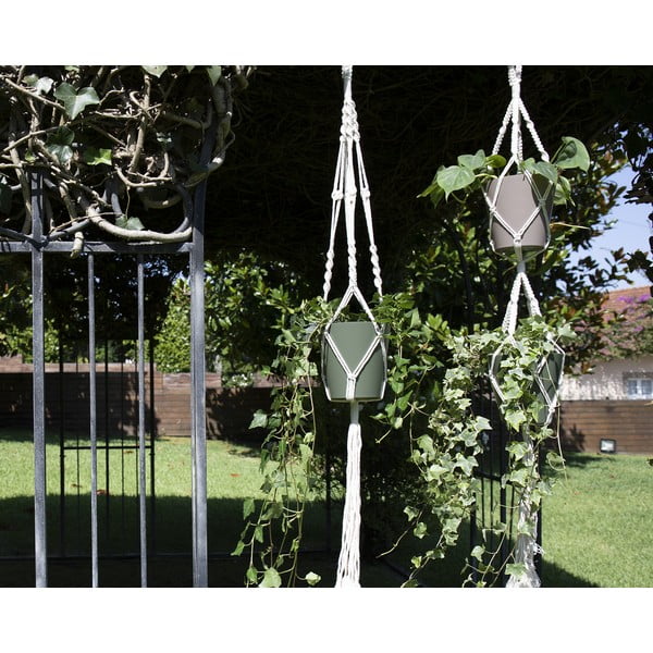 Tekstiil lillepoti riputi  ø 10 cm (kõrgus 120 cm) Macramé – Artevasi-image-3