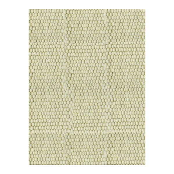Vlněný koberec Dutch Carpets Dots Ivory Naturel, 160 x 230 cm