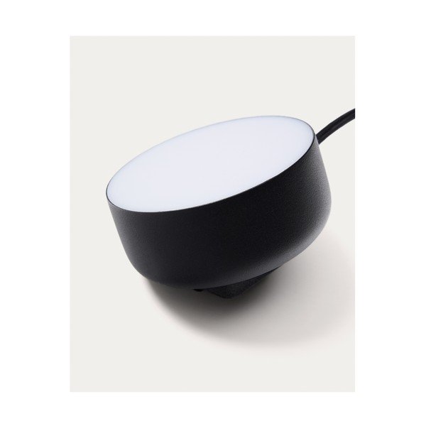 Must metallist LED-kohtvalgusti ø 8,5 cm Orey - Kave Home-image-3