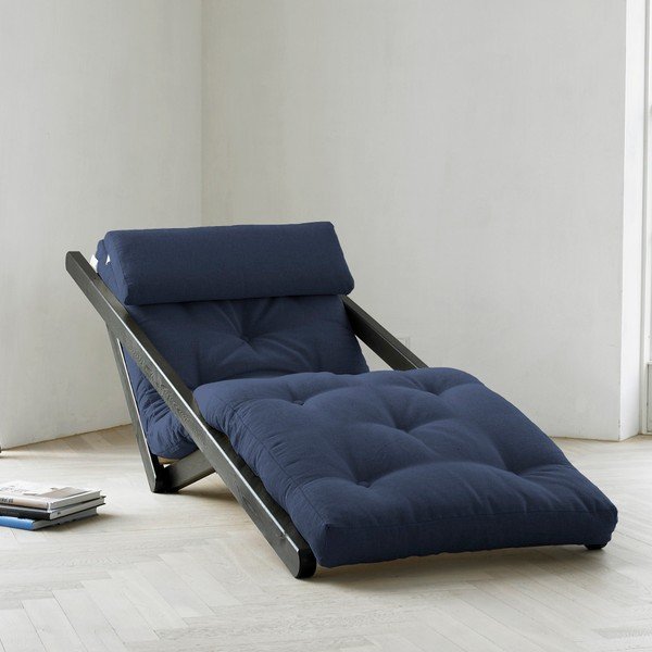 Lenoška Karup Figo, Wenge/Navy, 70  cm-image-1