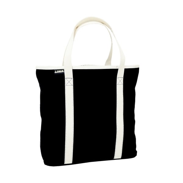 Plátěná taška Patt Bag, černá