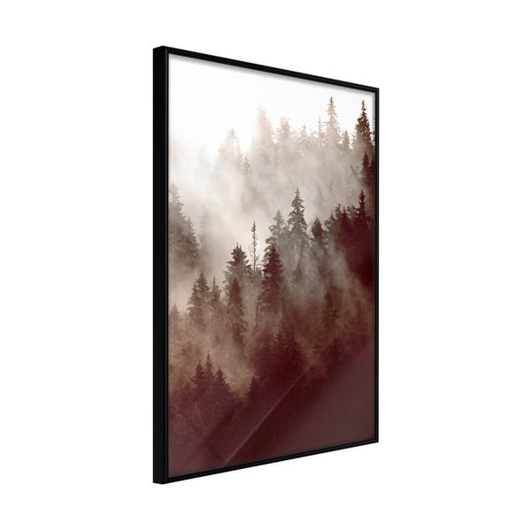 Plakat raamis, 40 x 60 cm Forest Fog - Artgeist
