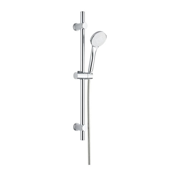 Hõbedane roostevabast terasest dušikomplekt 70 cm Uno - Allstar