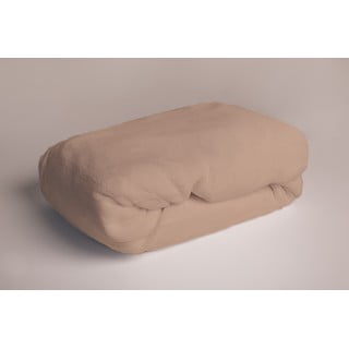 Pruun mikroflanellist kummiga lina 90x200 cm - Jerry Fabrics