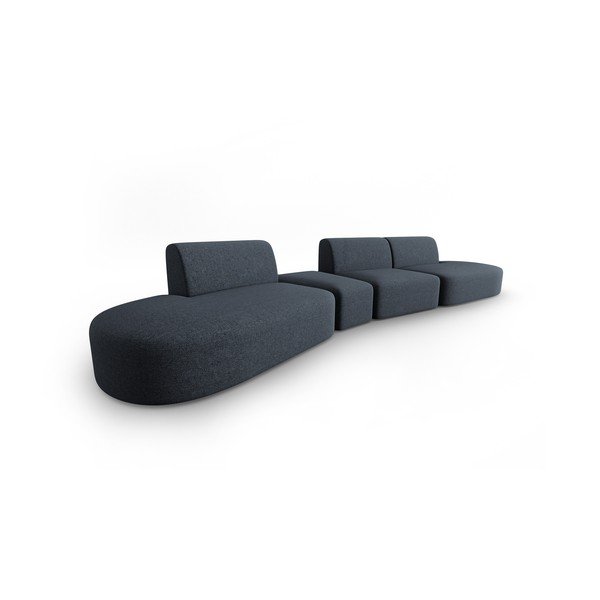 Tumesinine diivan 412 cm Shane - Micadoni Home-image-1