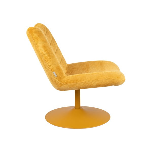 Ookerkollane sametist tugitool Bubba - Zuiver-image-3