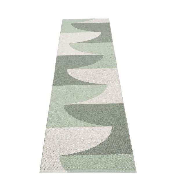 Roheline sise/välisvaip 70x270 cm Hill Army Misty Mint – Pappelina