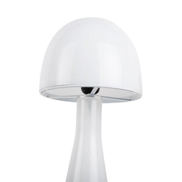 Valge lauavalgusti klaasist varjuga (kõrgus 45 cm) Bombin - Leitmotiv-image-2