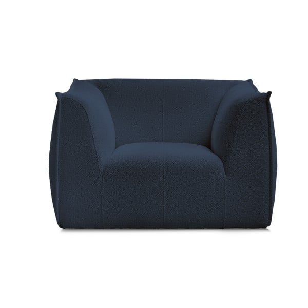 Tumesinine bouclé kangast tugitool Giorgia - Bobochic Paris-image-3