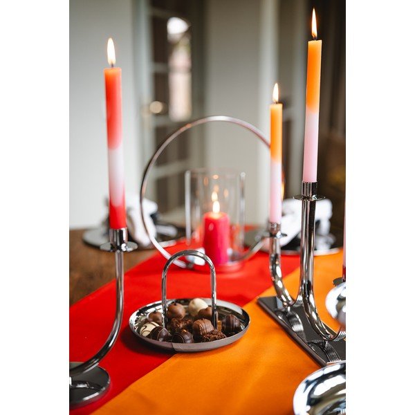 Metallist küünlajalg Elana - Zilverstad-image-3