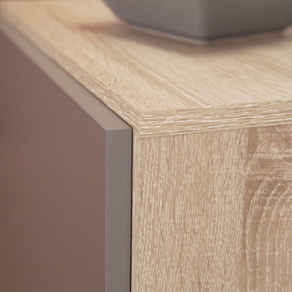 Šedohnědý botník s hnědým korpusem Symbiosis Bamboo-image-2