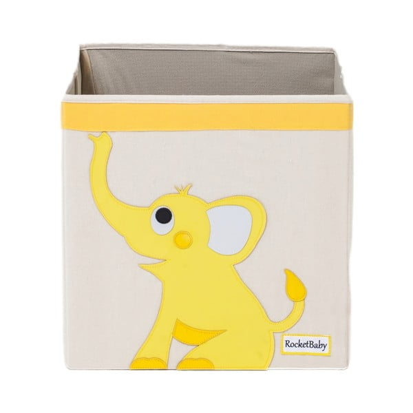 Látkový dětský úložný box Robby the Elephant - Rocket Baby