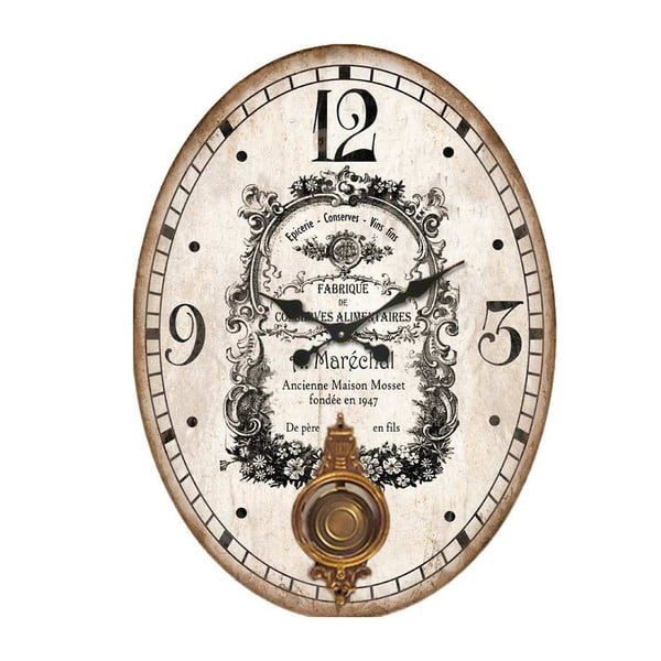 Závěsné hodiny Bois Antic Line Pendulum