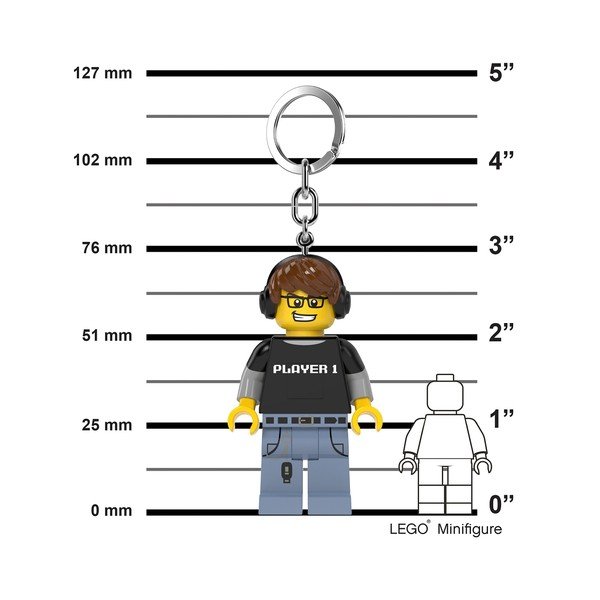 Taskulambiga võtmehoidja Player - LEGO®-image-4