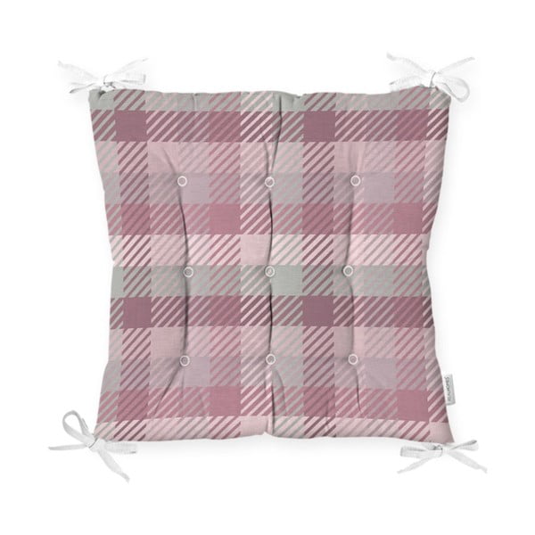Tooli istmepadi Flanell roosa, 40 x 40 cm - Minimalist Cushion Covers