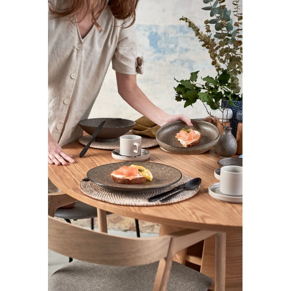 Valge rotangist taldrik, ⌀ 36 cm - Tiseco Home Studio-image-4