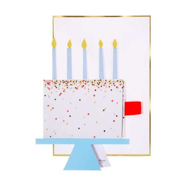 Tervituskaardid Cake Slice – Meri Meri-image-1